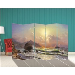 Ширма "Корабли. Декор 18" 250 × 160 см